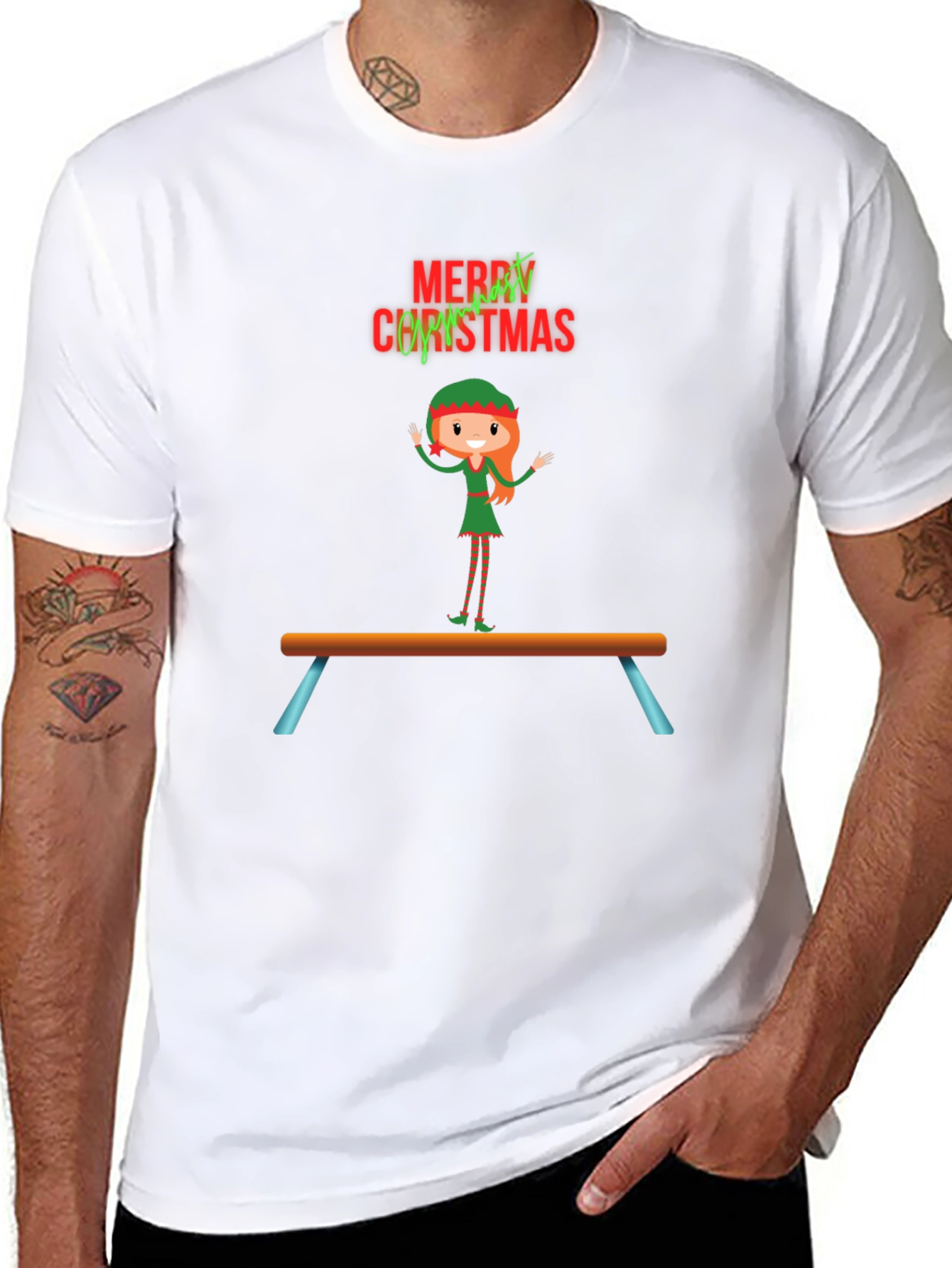 Merry Christmas Elf T-Shirt