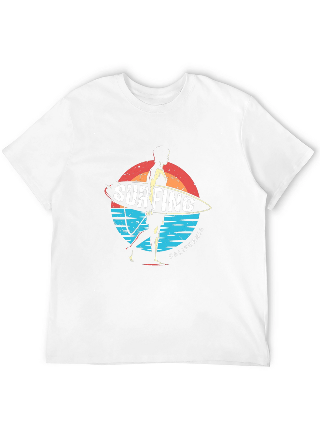 Surfing California Graphic Tee