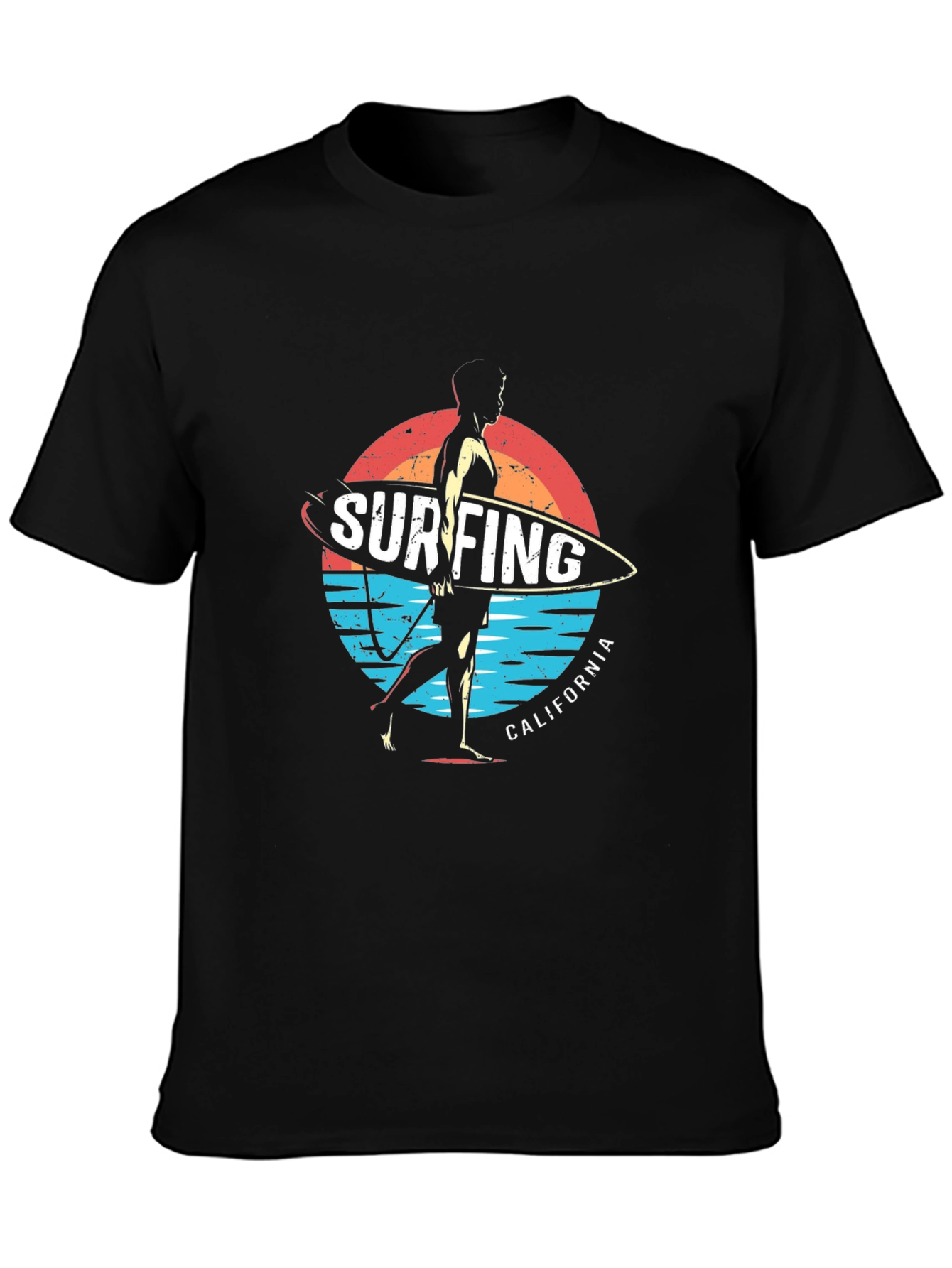 Surfing California Graphic Tee