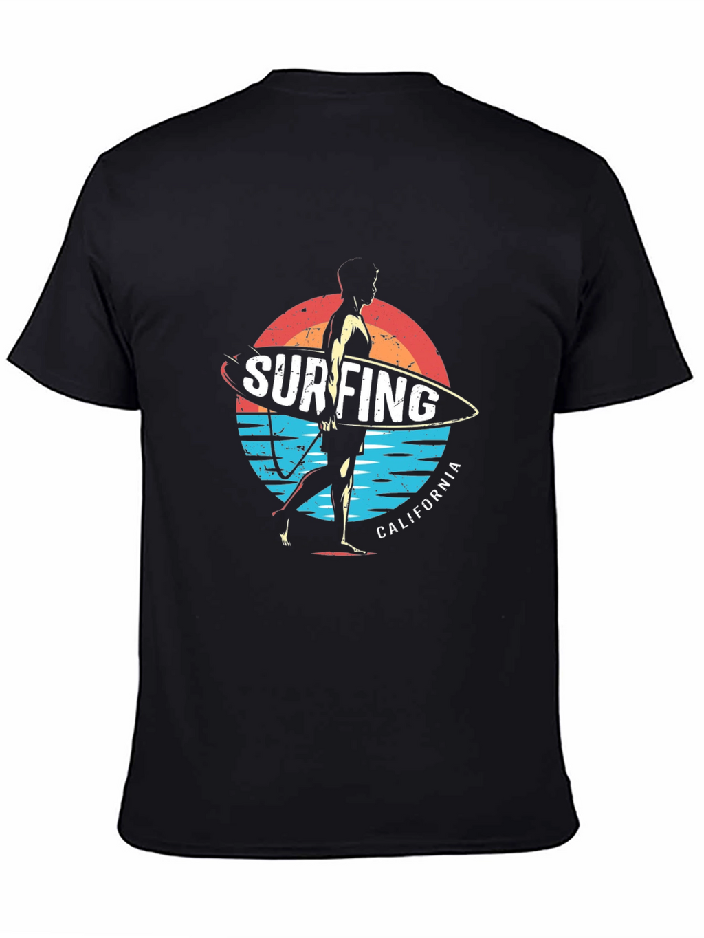 Surfing California Graphic Tee