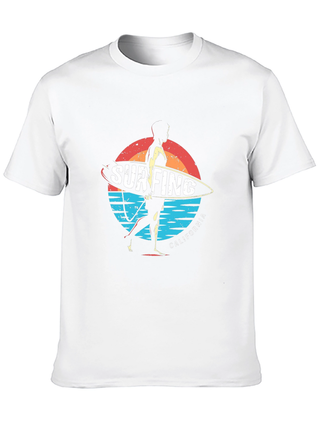 Surfing California Graphic Tee