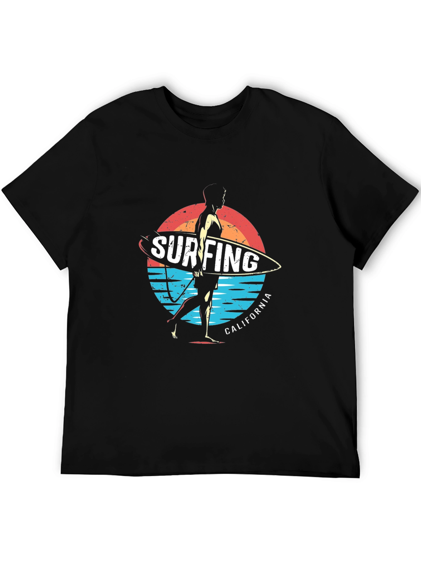 Surfing California Graphic Tee