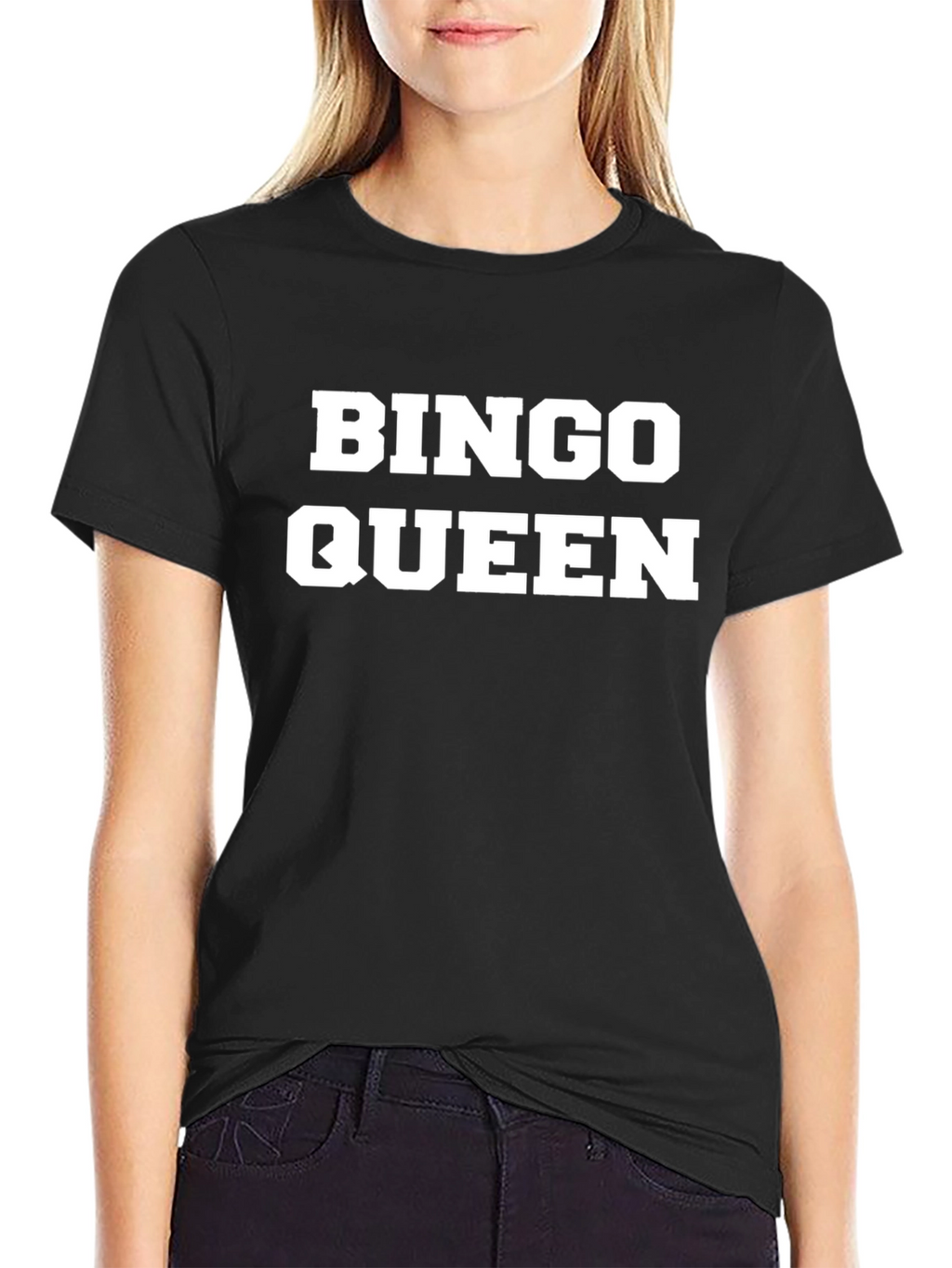 Bingo Queen Black T-Shirt