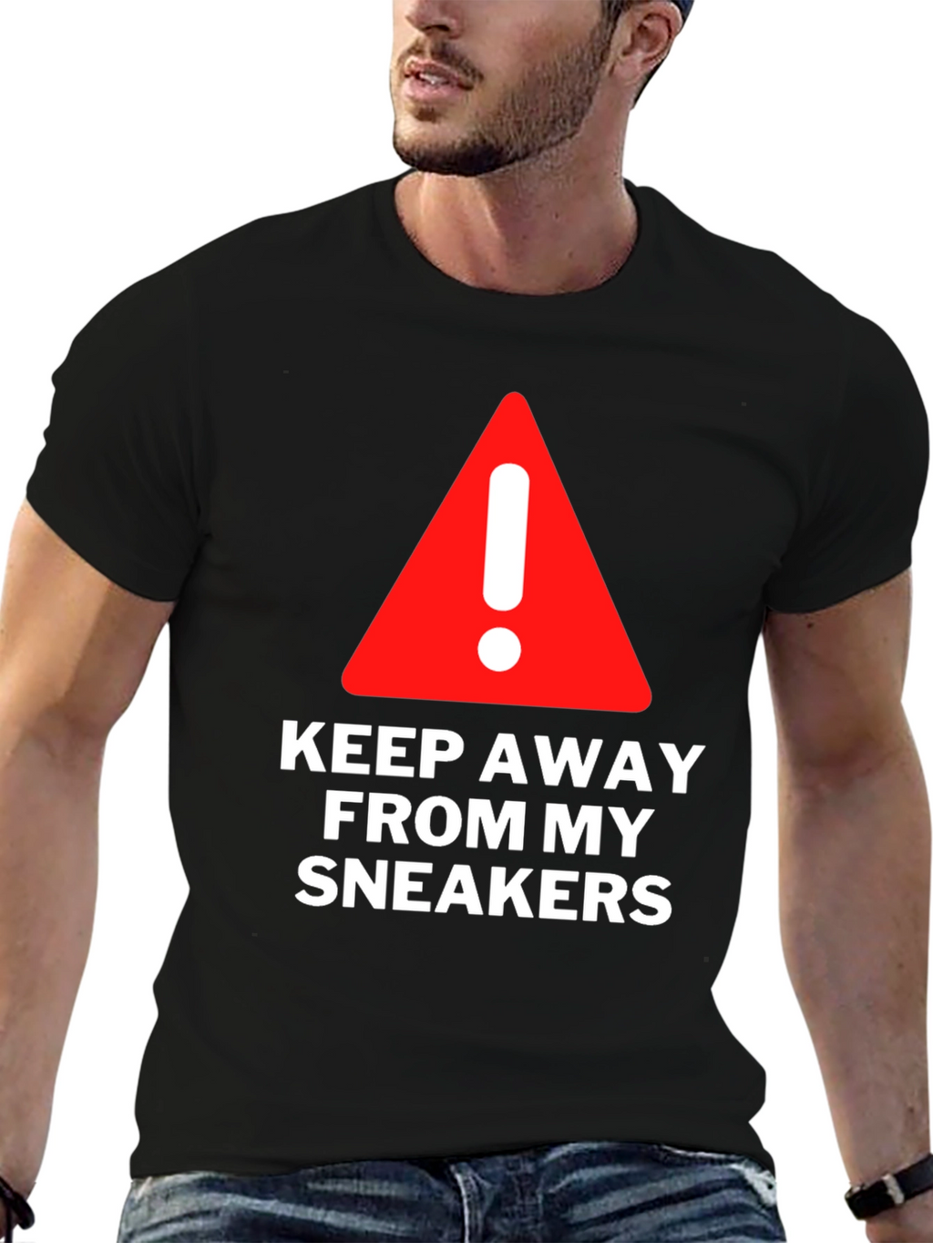 Keep Away From My Sneakers Graphic Tee