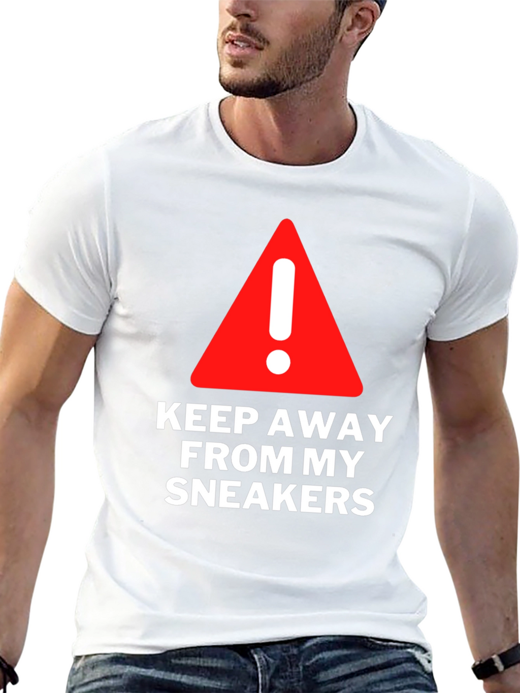 Keep Away From My Sneakers Graphic Tee