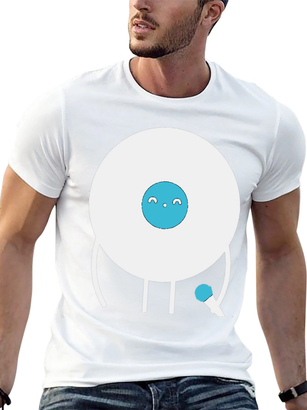 Funky Vinyl Graphic T-Shirt