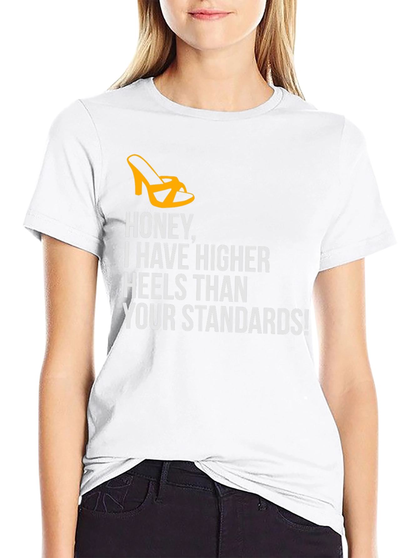 Sassy Honey Higher Heels Graphic Tee