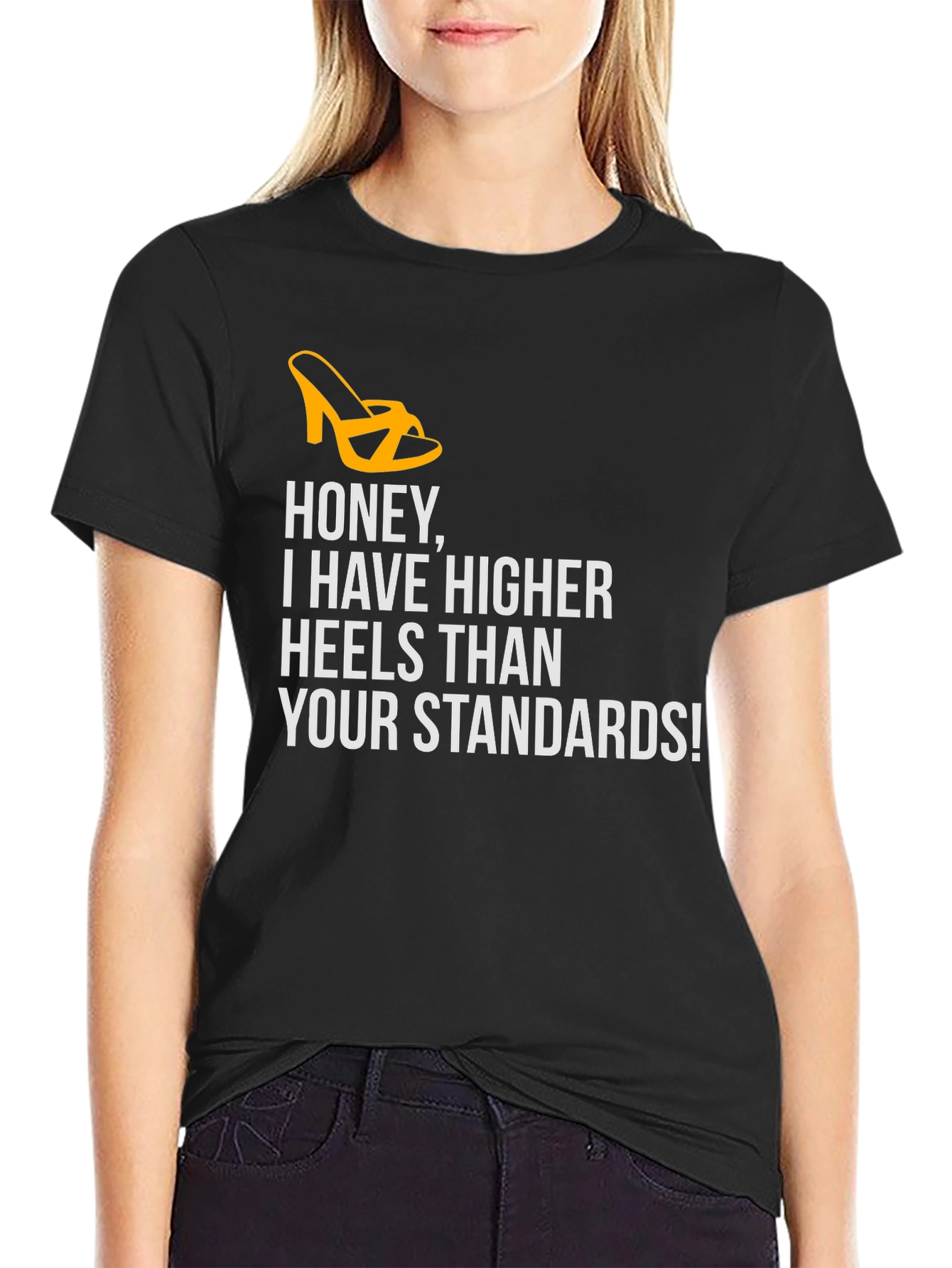 Sassy Honey Higher Heels Graphic Tee