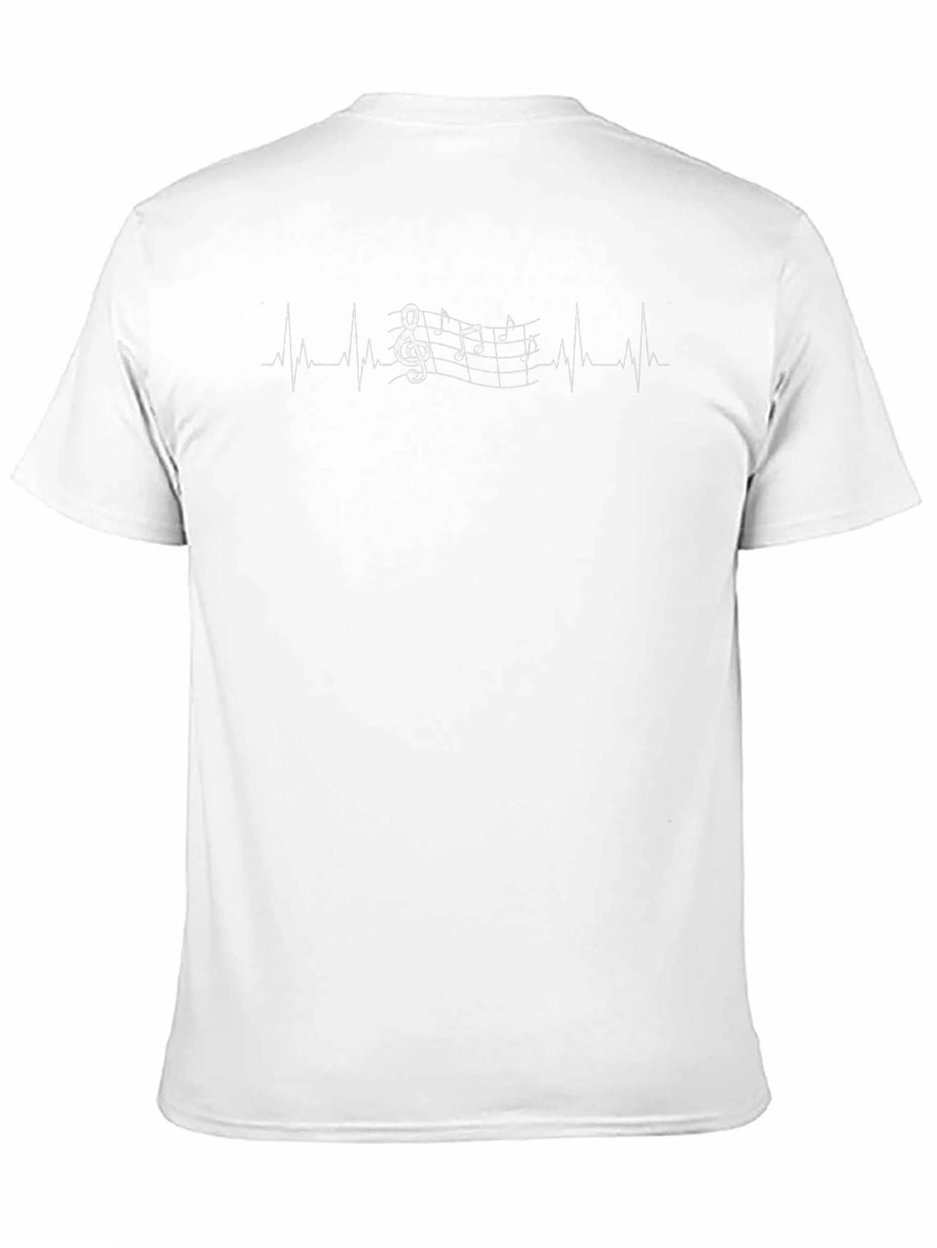 Musical Heartbeat T-Shirt - Music Lover Tee