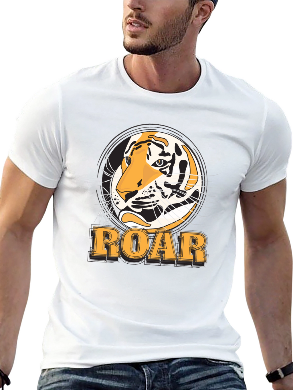 Roar Tiger Graphic Tee