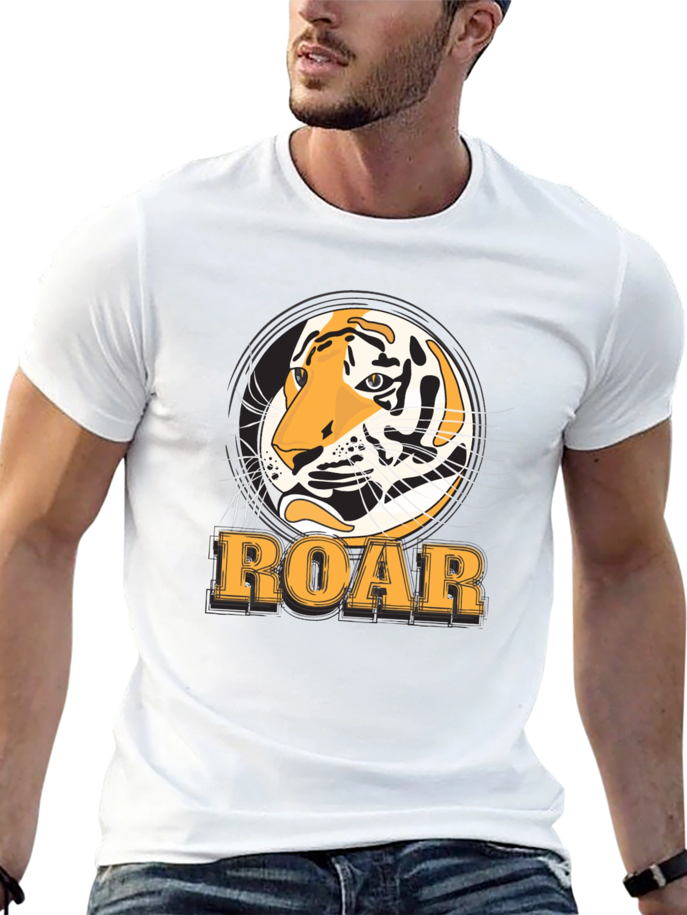 Roar Tiger Graphic Tee