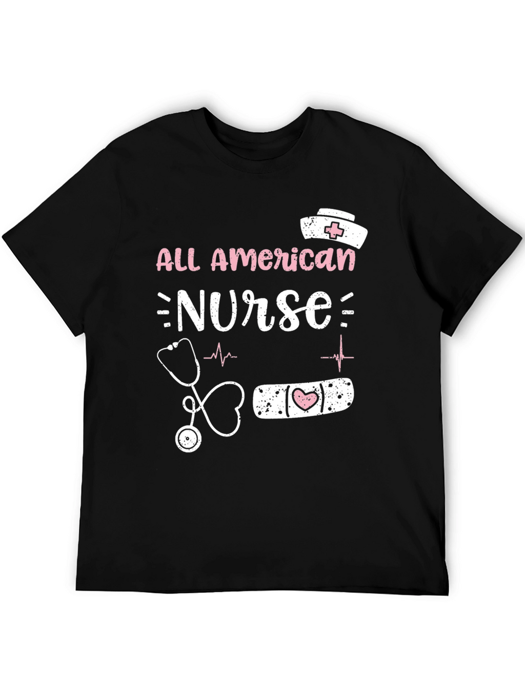 All American Nurse Graphic Tee