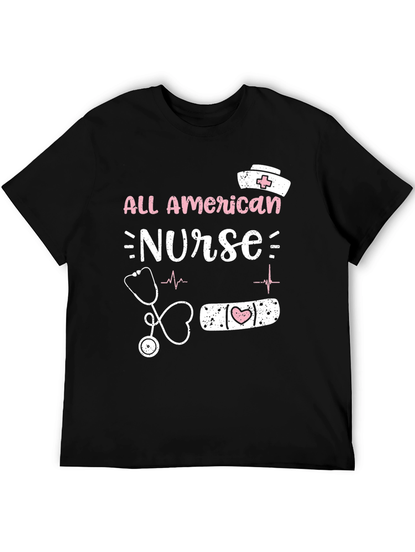 All American Nurse Graphic Tee