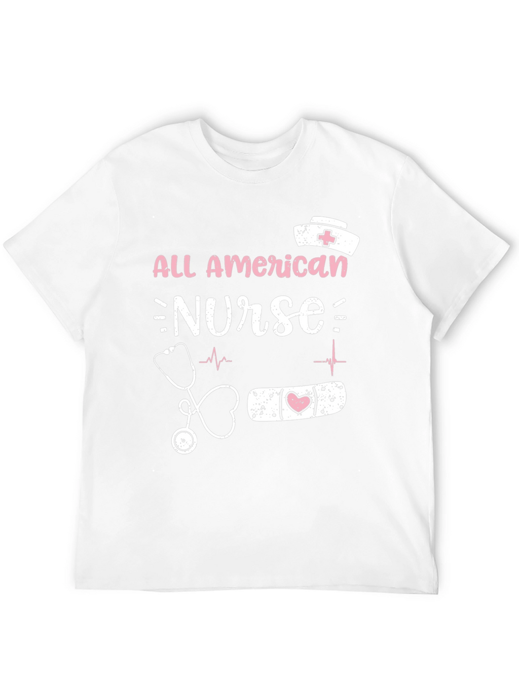 All American Nurse Graphic Tee
