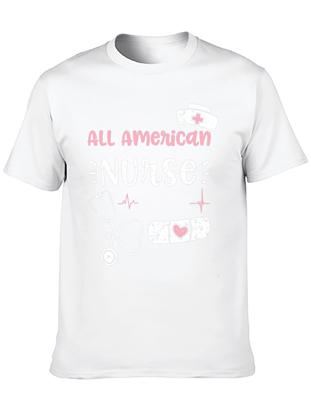 All American Nurse Graphic Tee