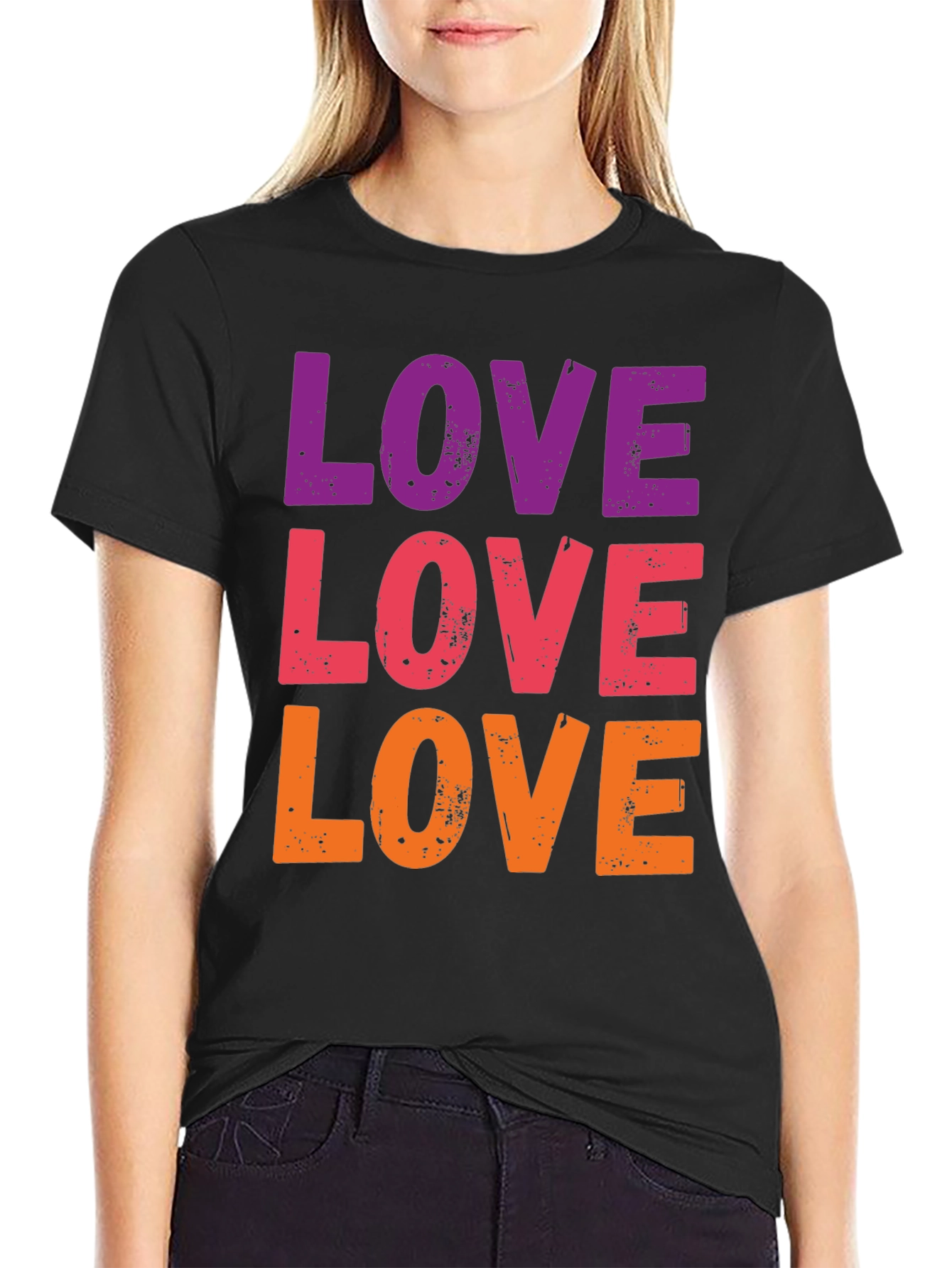 Love Graphic T-Shirt - Trendy & Bold!