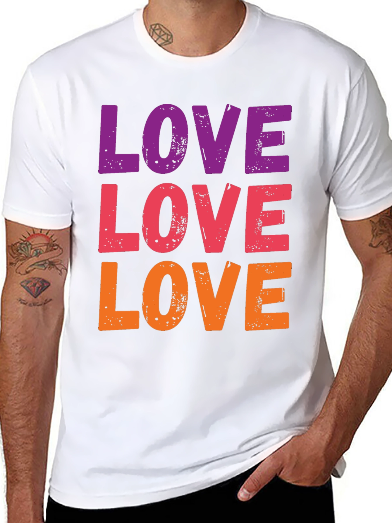 Love Graphic T-Shirt - Trendy & Bold!