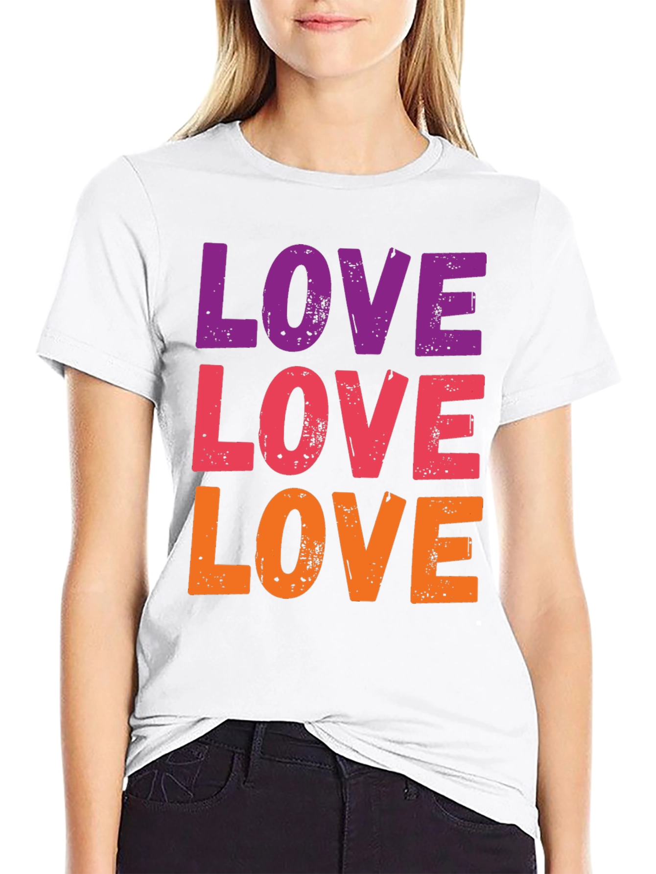 Love Graphic T-Shirt - Trendy & Bold!