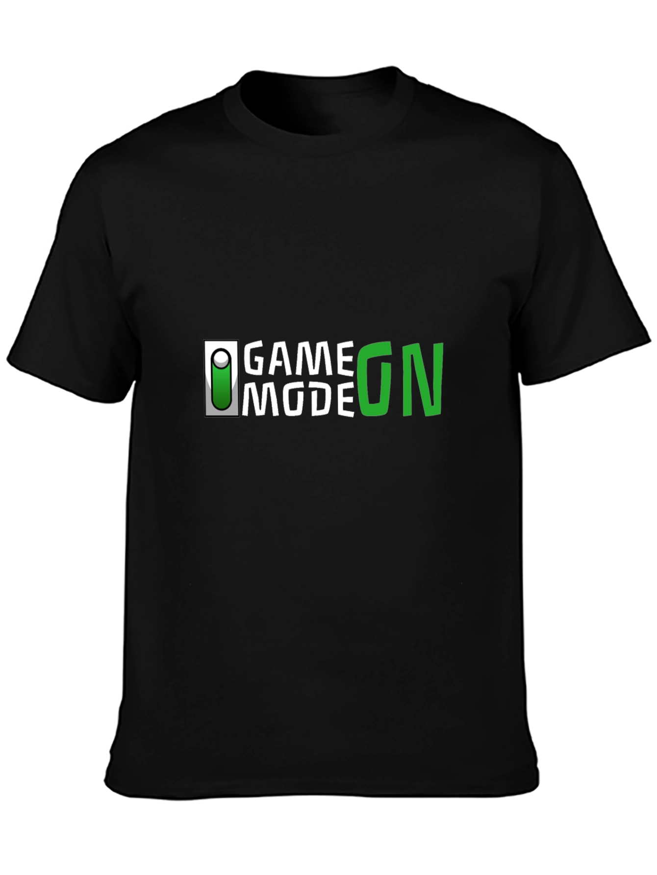 Game Mode On Black T-Shirt