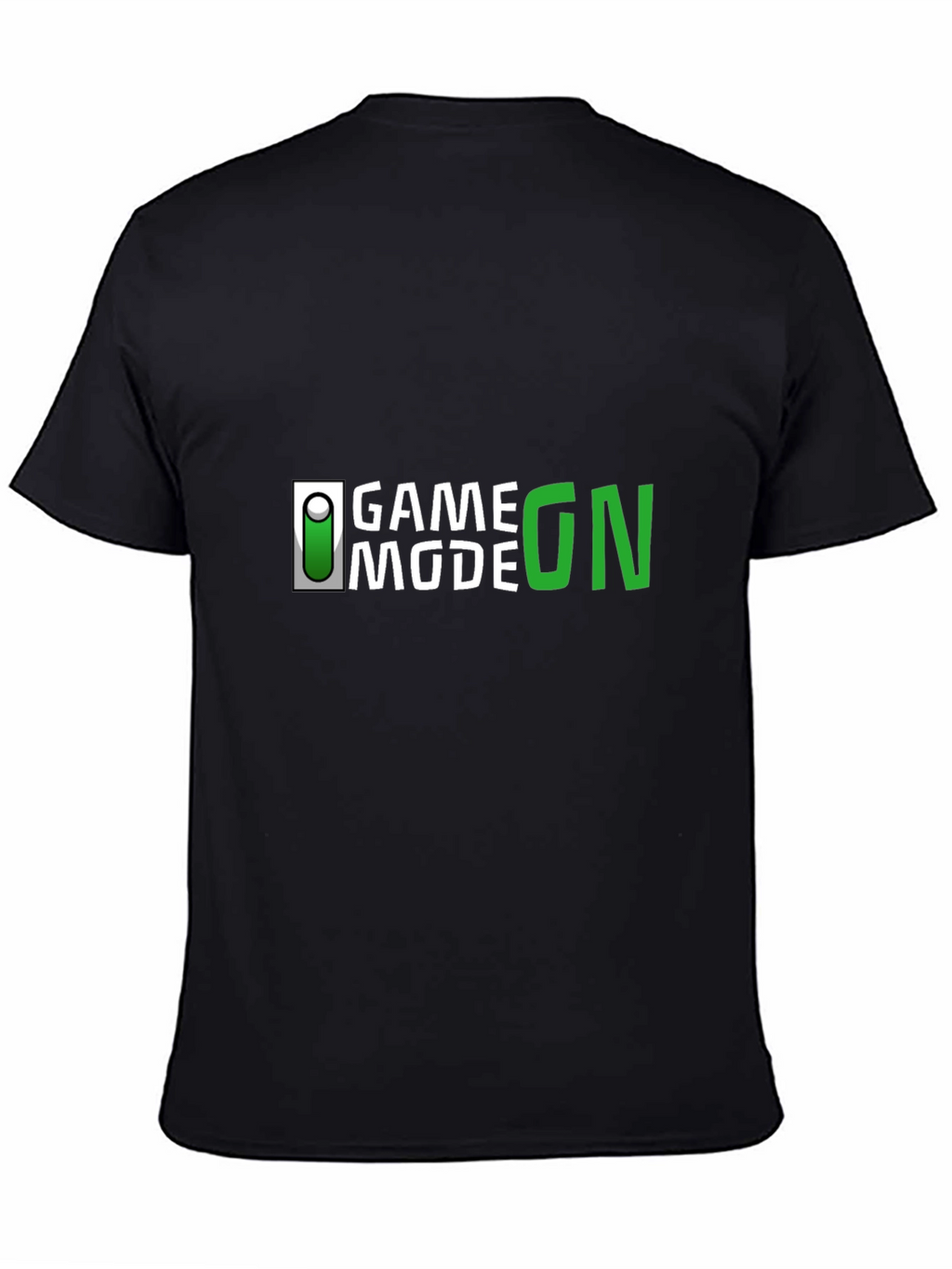 Game Mode On Black T-Shirt