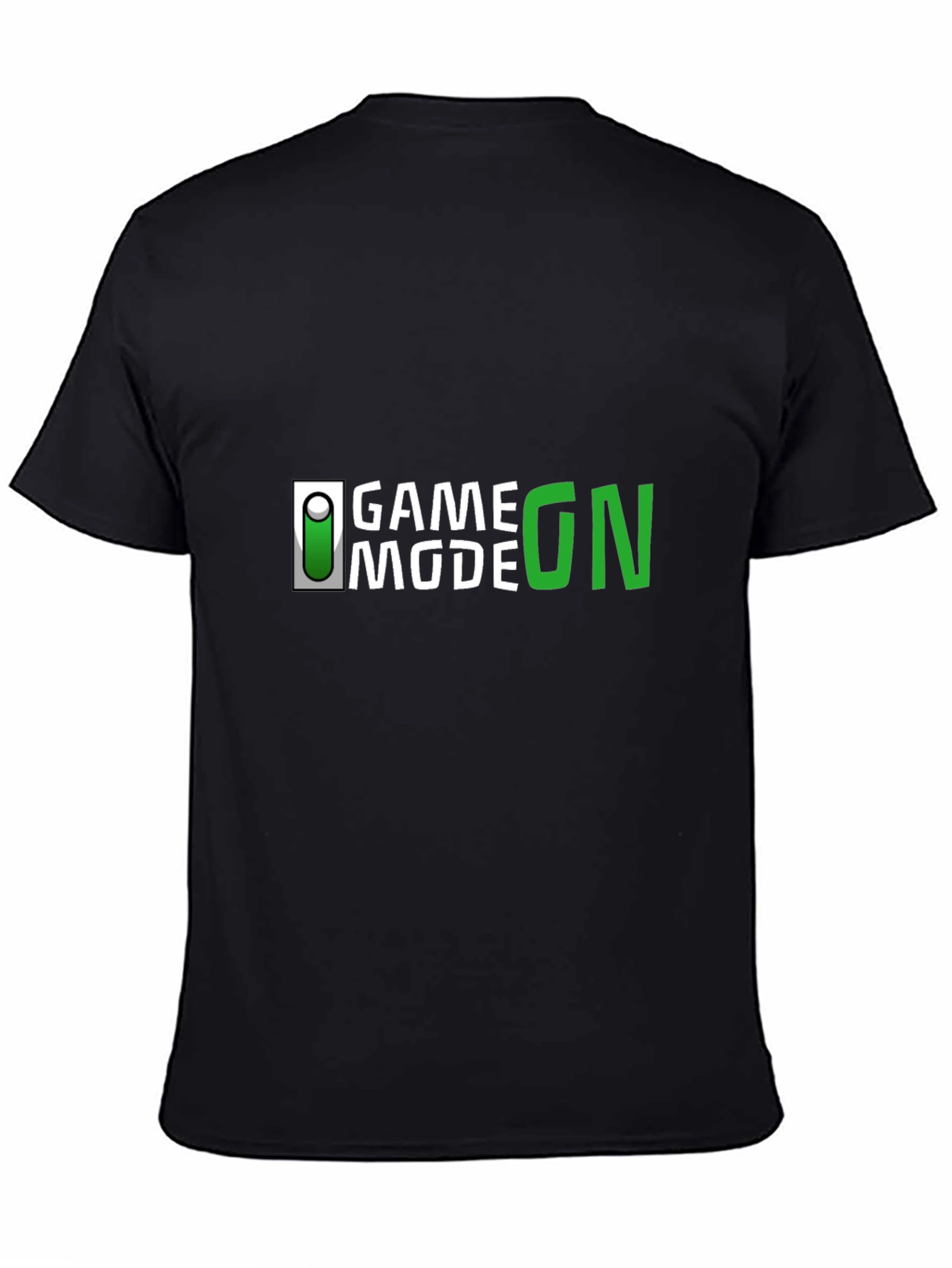 Game Mode On Black T-Shirt