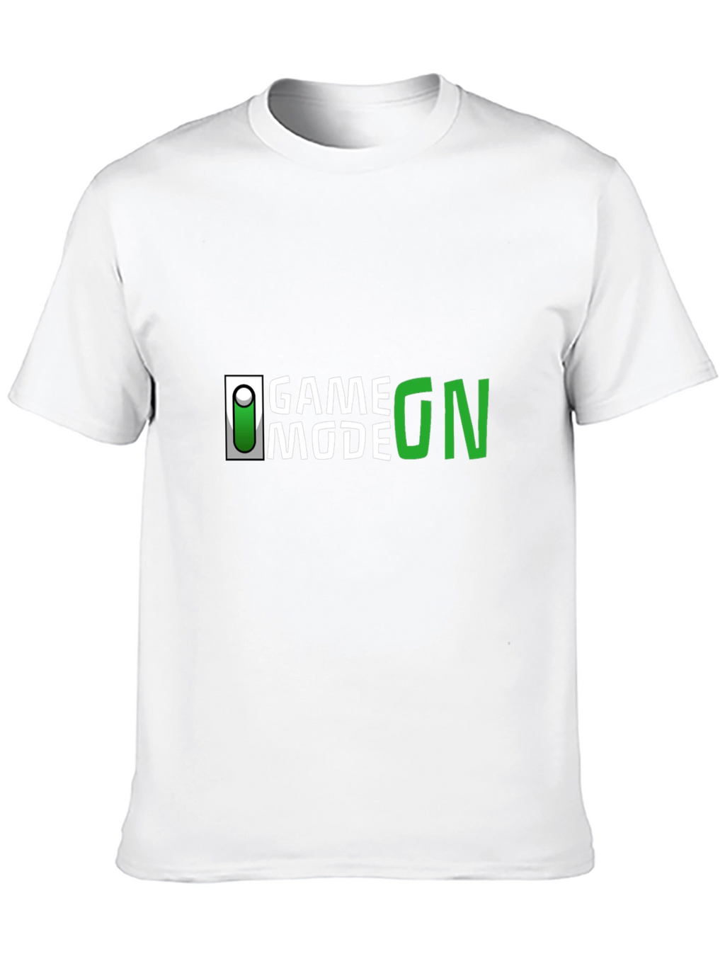 Game Mode On Black T-Shirt