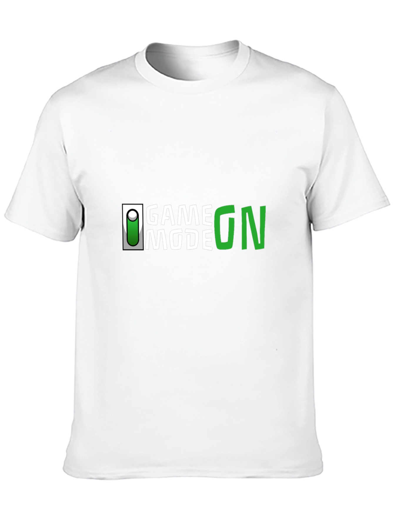 Game Mode On Black T-Shirt