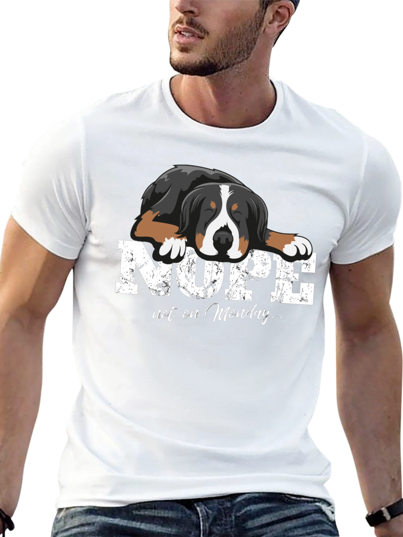 Nope Not On Monday Dog T-Shirt