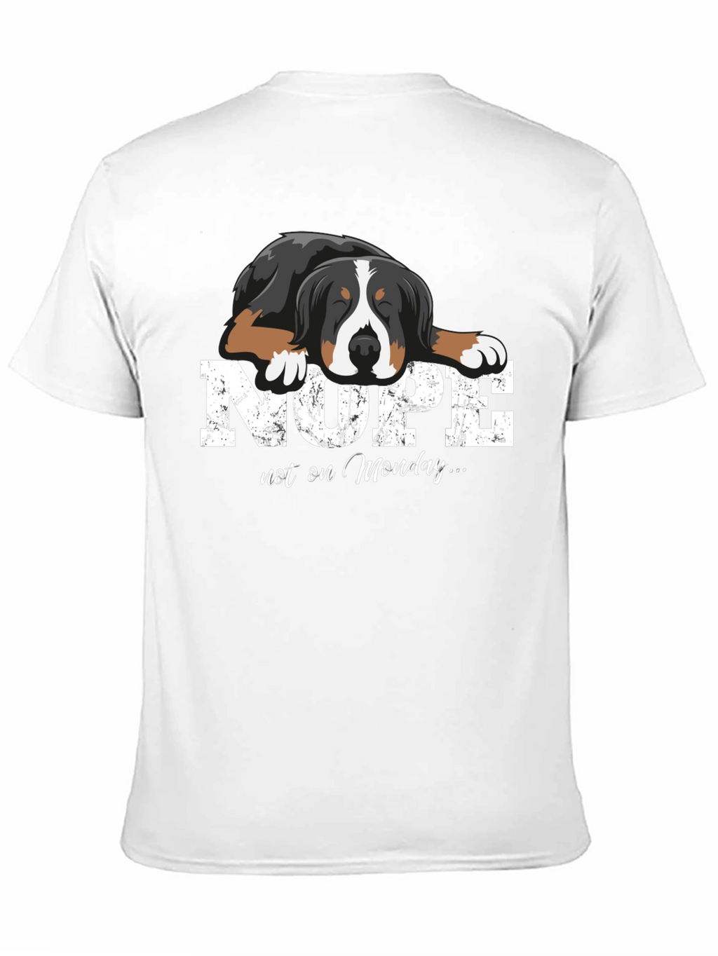 Nope Not On Monday Dog T-Shirt