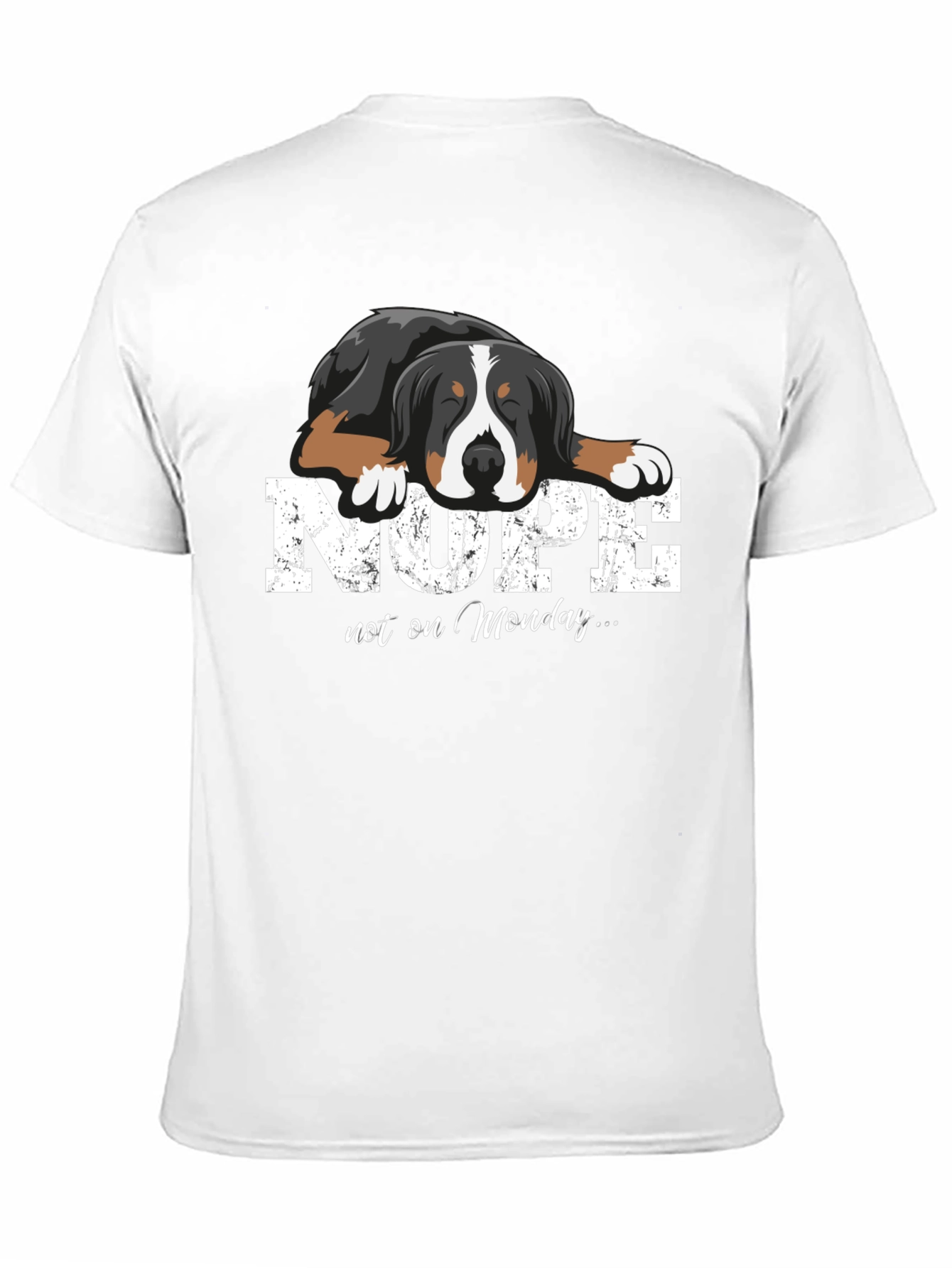 Nope Not On Monday Dog T-Shirt