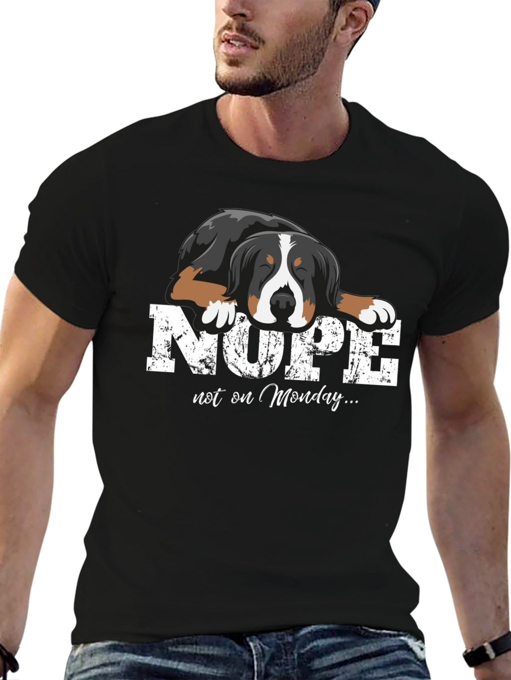 Nope Not On Monday Dog T-Shirt