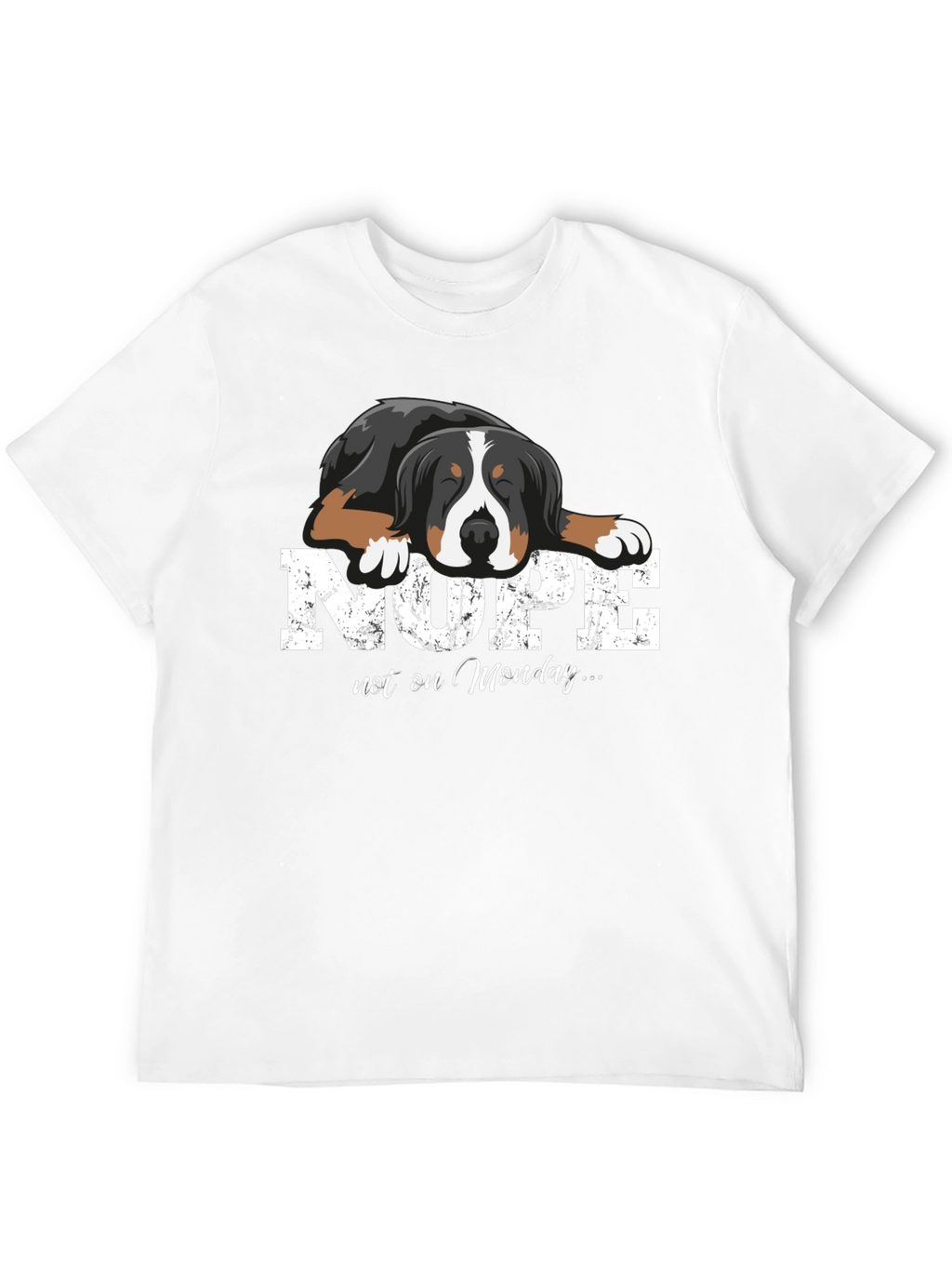 Nope Not On Monday Dog T-Shirt