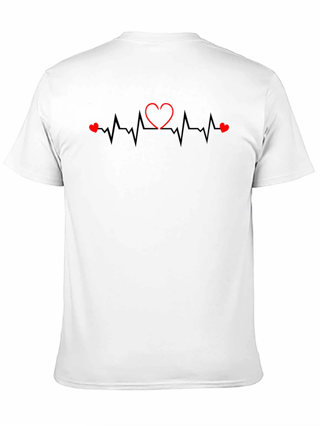 Heartbeat Love Graphic T-Shirt - Mens