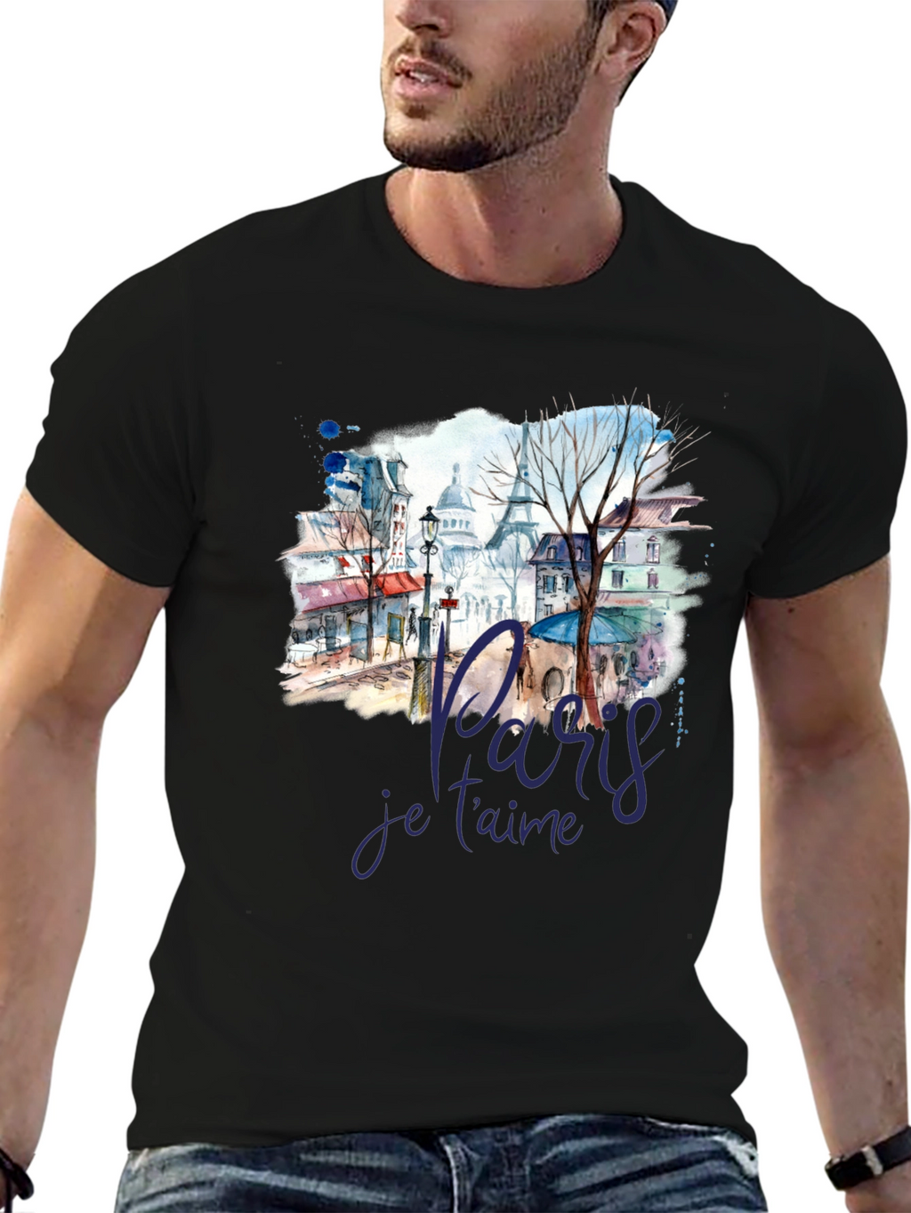 Paris Je taime Graphic T-Shirt