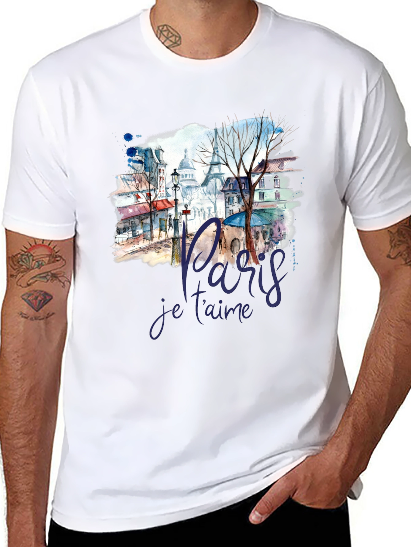 Paris Je taime Graphic T-Shirt