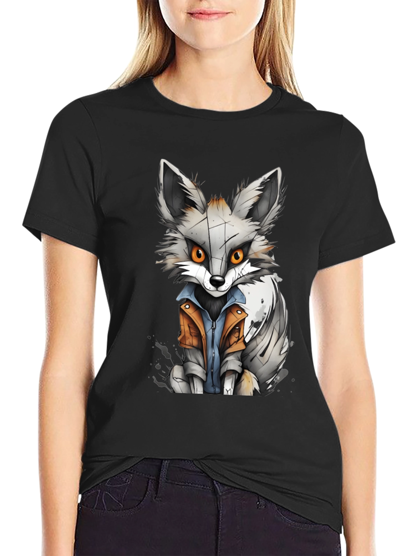 Cool Fox Graphic T-Shirt - Urban Streetwear Tee