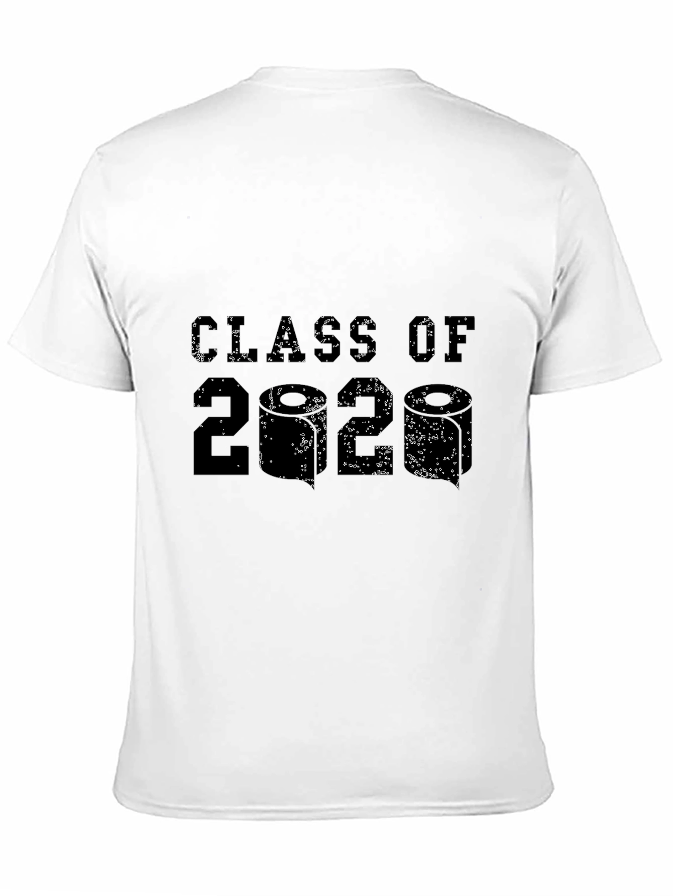 Class of 2020 Distressed Graphic T-Shirt