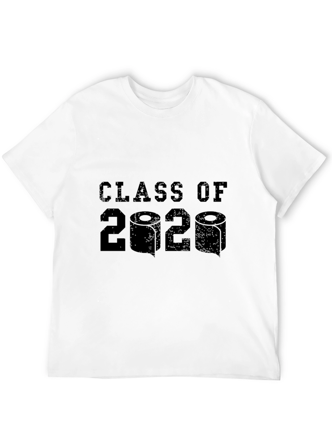 Class of 2020 Distressed Graphic T-Shirt