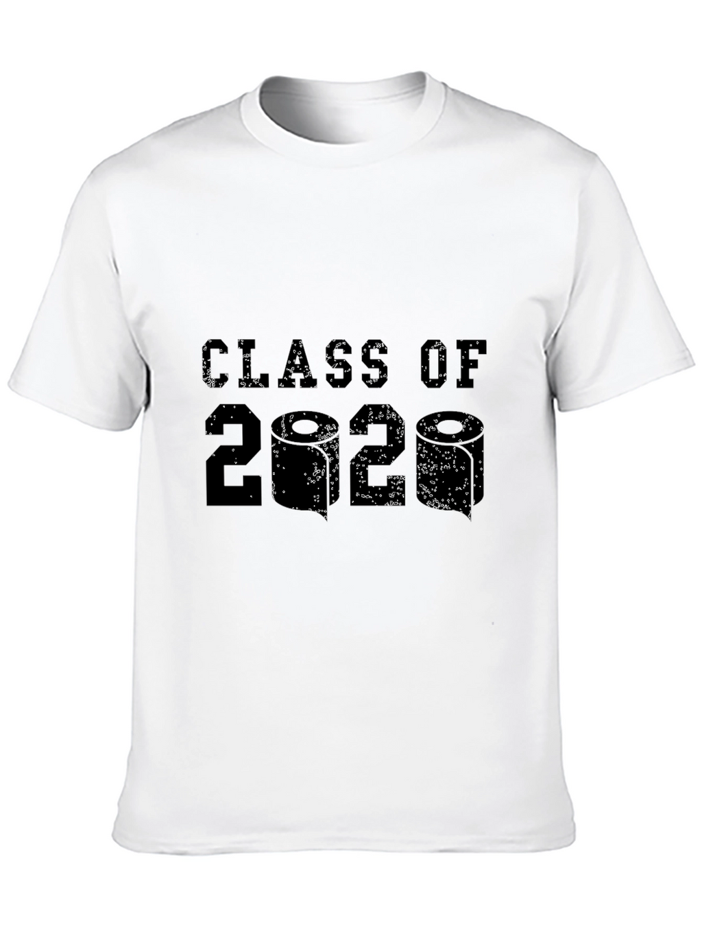 Class of 2020 Distressed Graphic T-Shirt