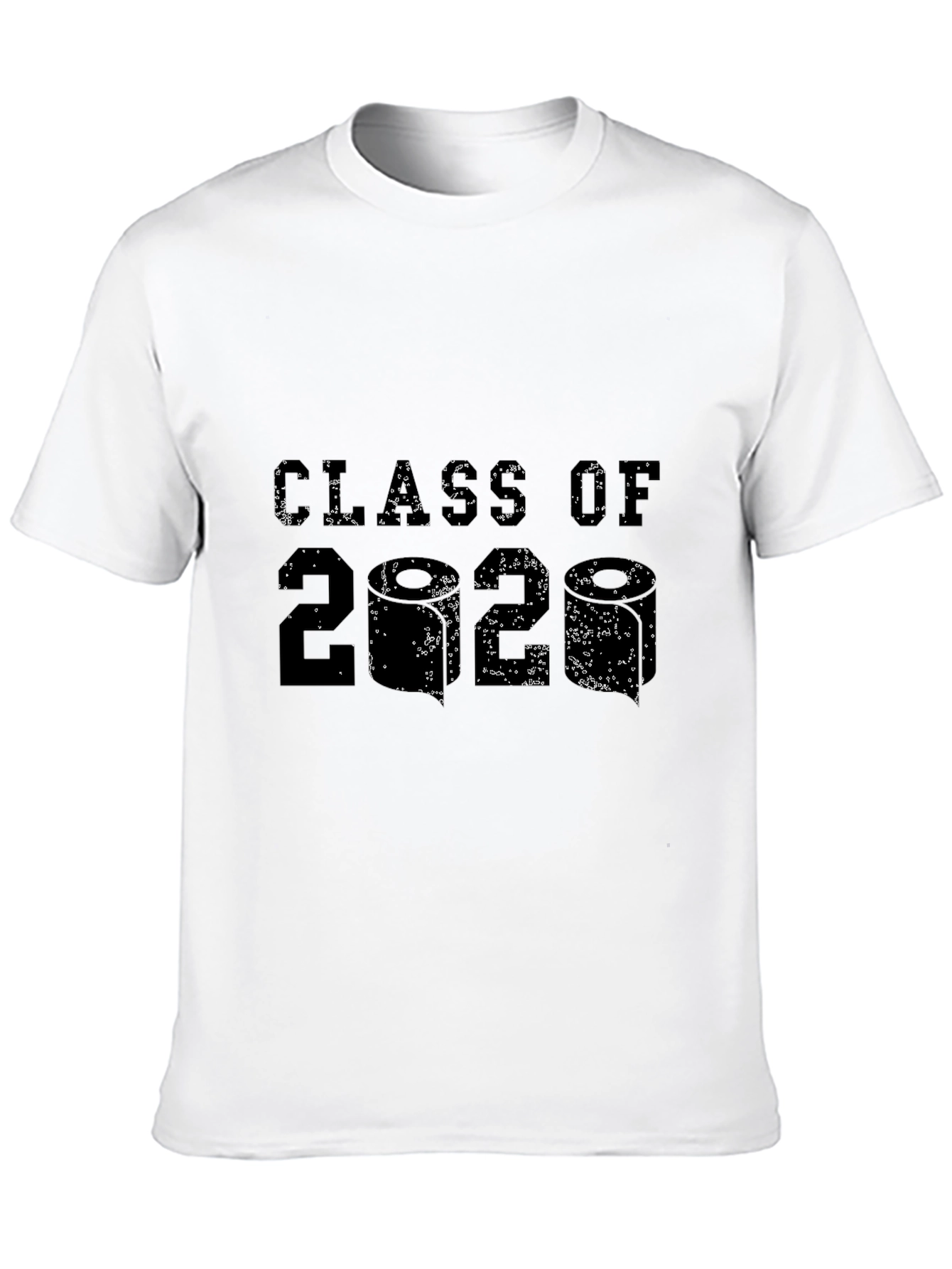 Class of 2020 Distressed Graphic T-Shirt
