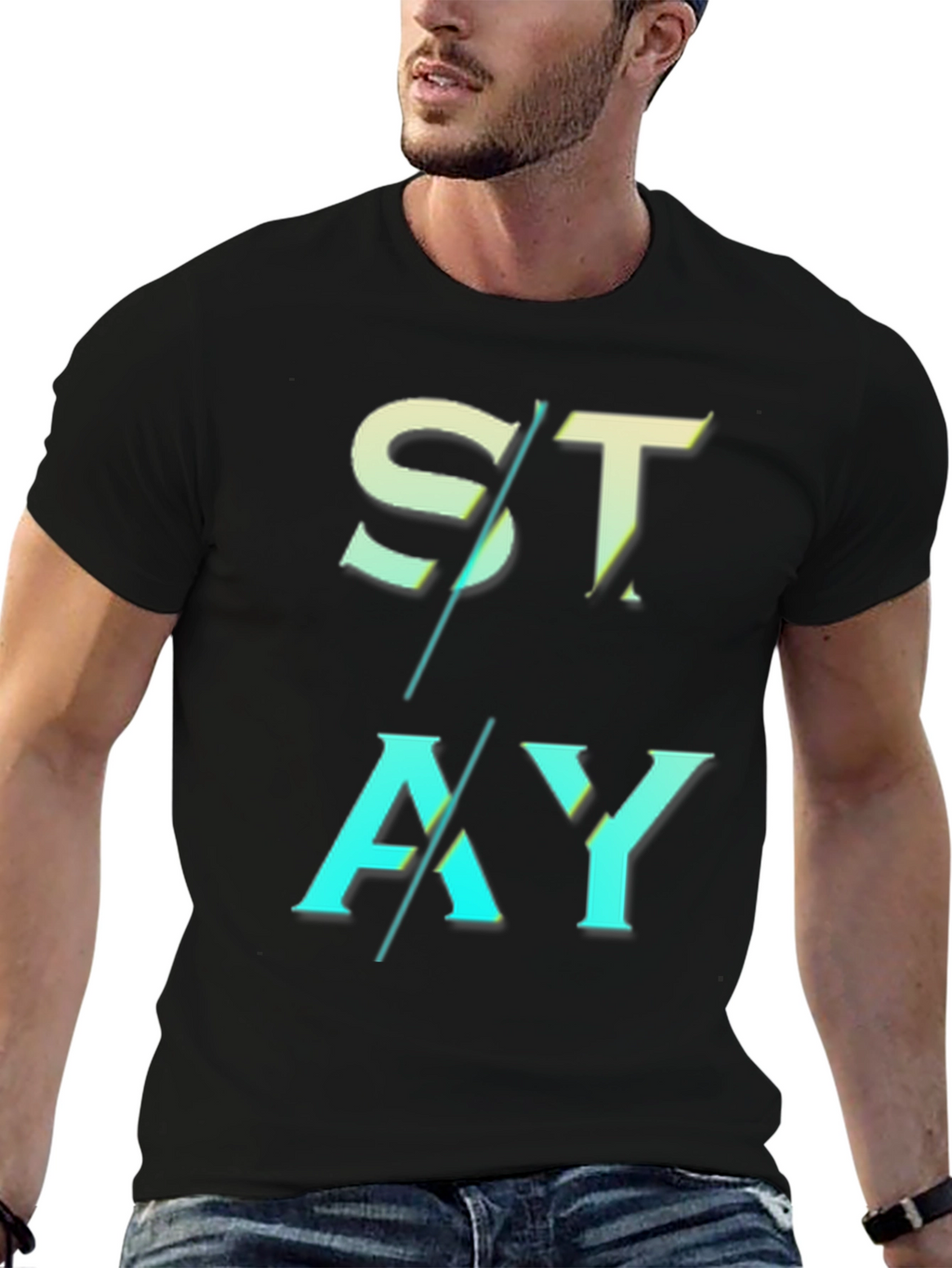 Stay Graphic Tee - Modern Casual Wear