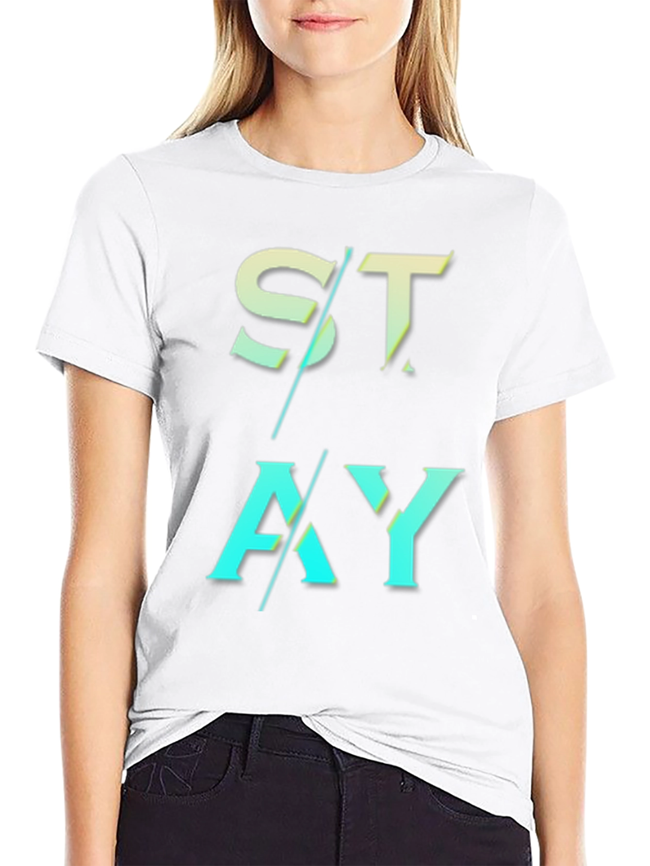 Stay Graphic Tee - Modern Casual Wear