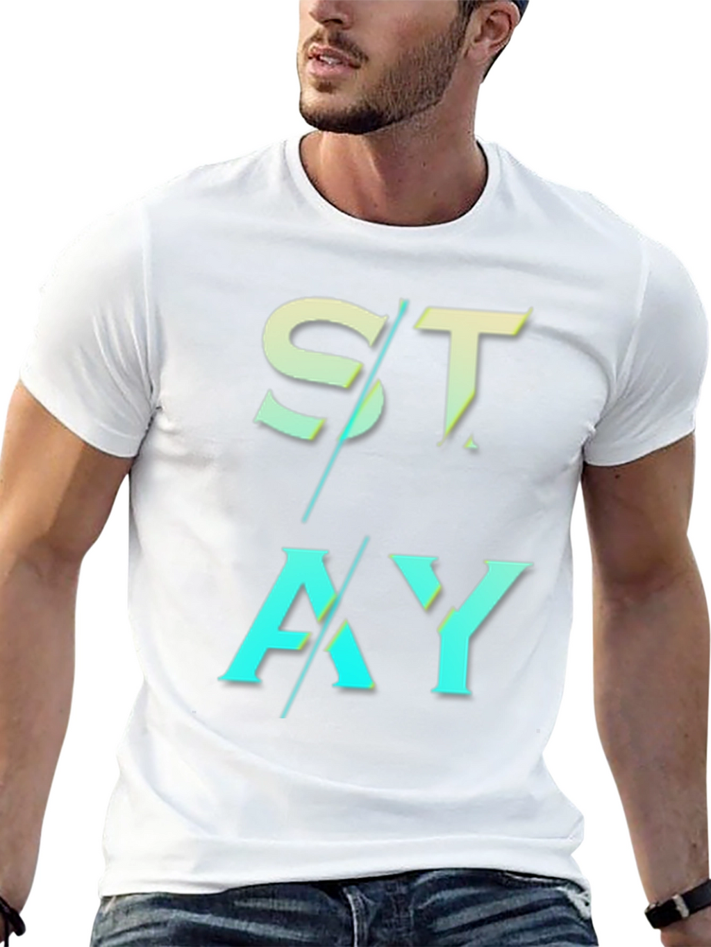 Stay Graphic Tee - Modern Casual Wear