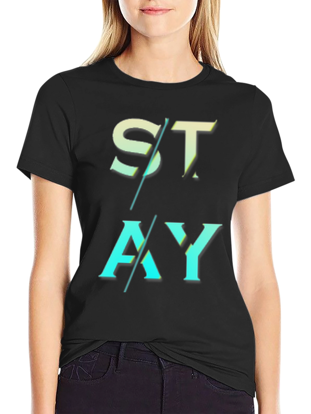 Stay Graphic Tee - Modern Casual Wear