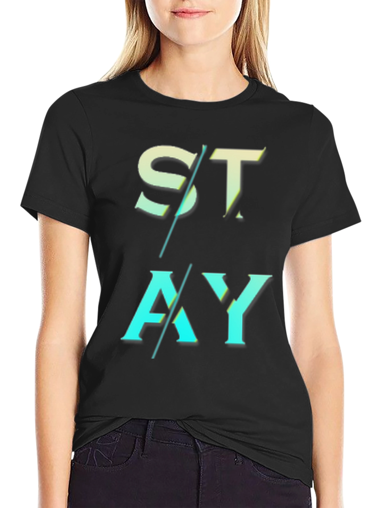 Stay Graphic Tee - Modern Casual Wear