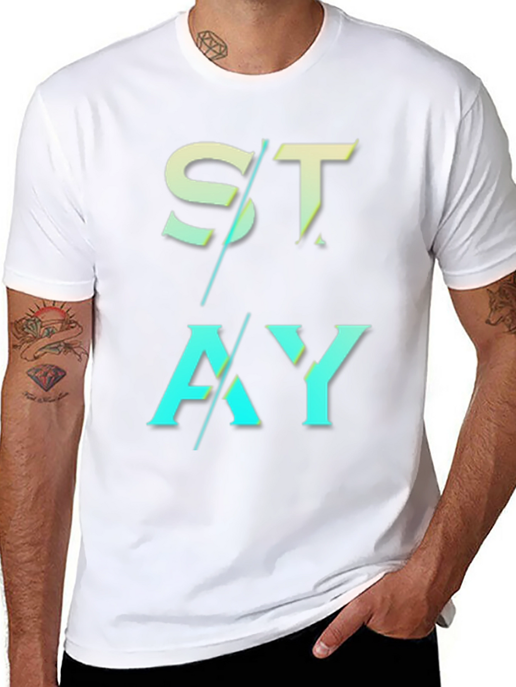 Stay Graphic Tee - Modern Casual Wear