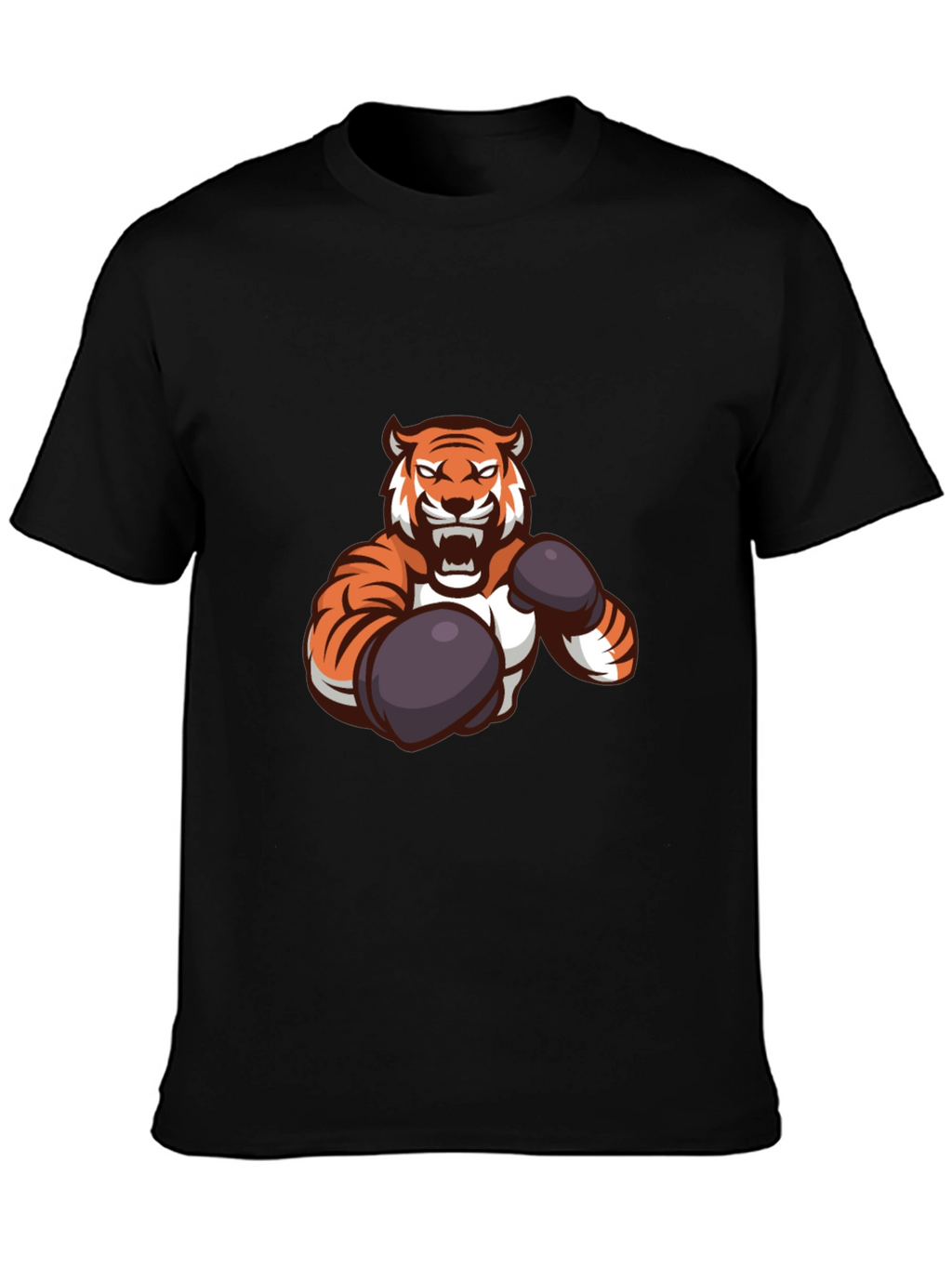 Tiger Boxer Graphic T-Shirt - Fierce Style