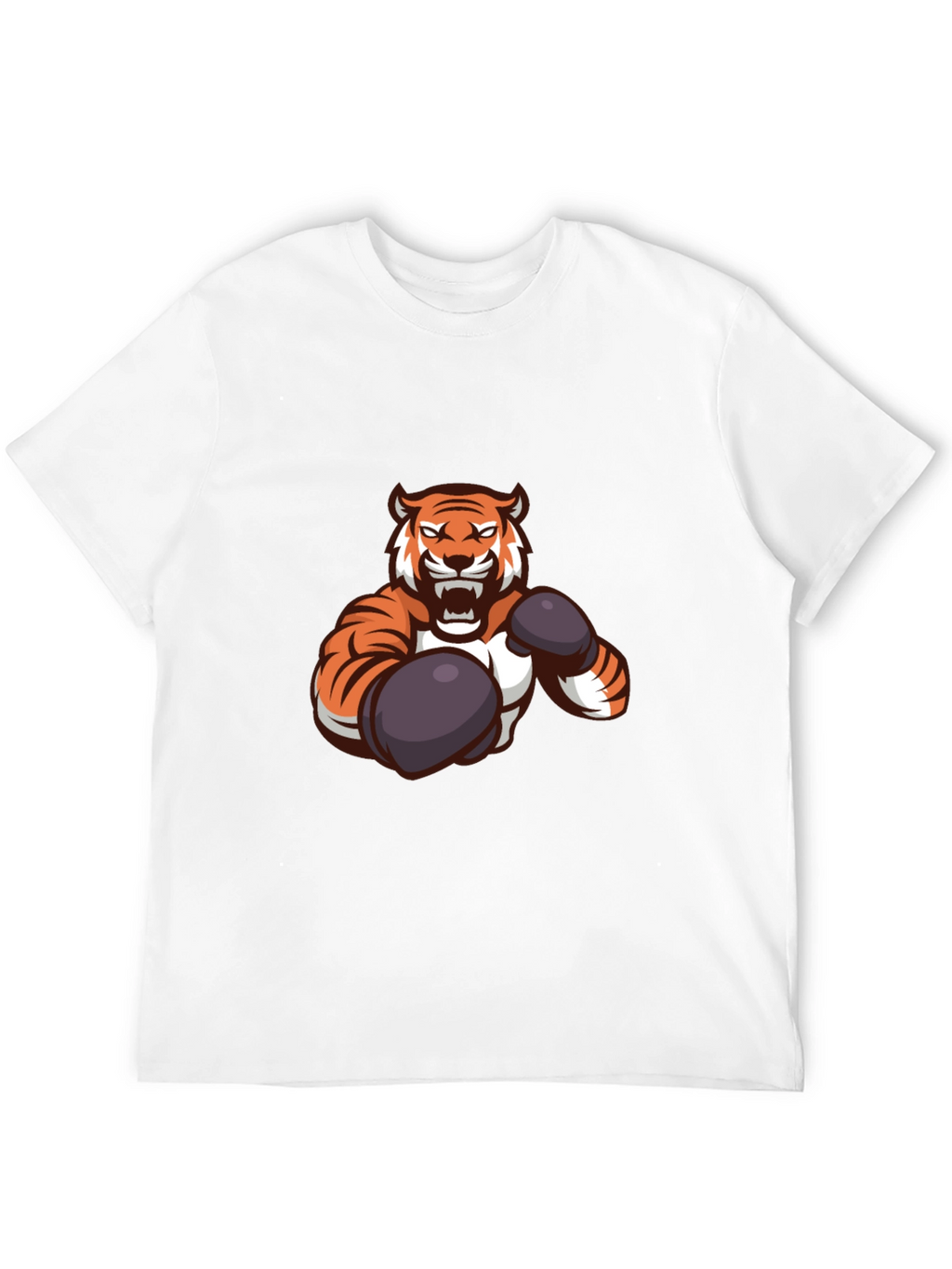 Tiger Boxer Graphic T-Shirt - Fierce Style