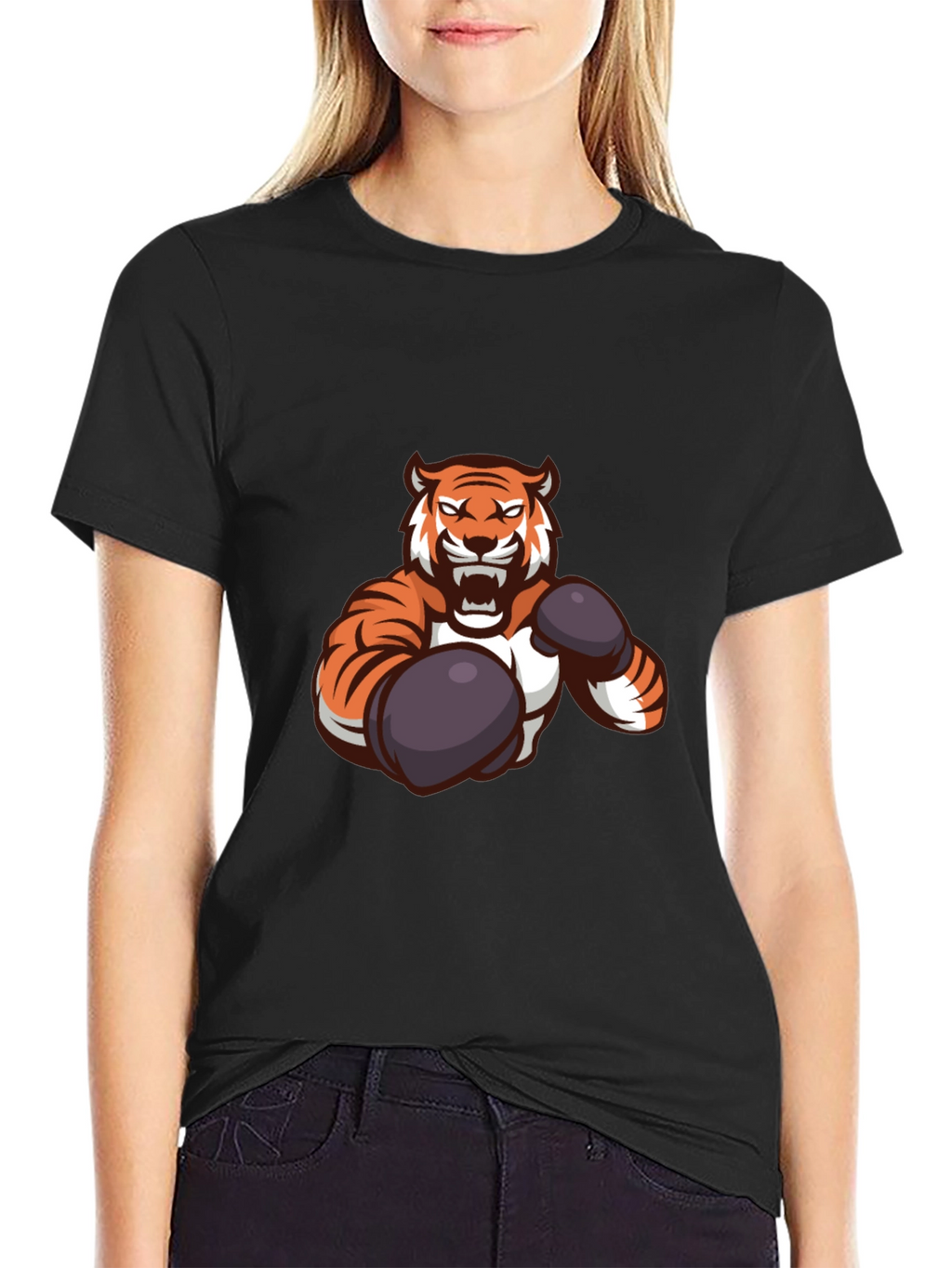 Tiger Boxer Graphic T-Shirt - Fierce Style