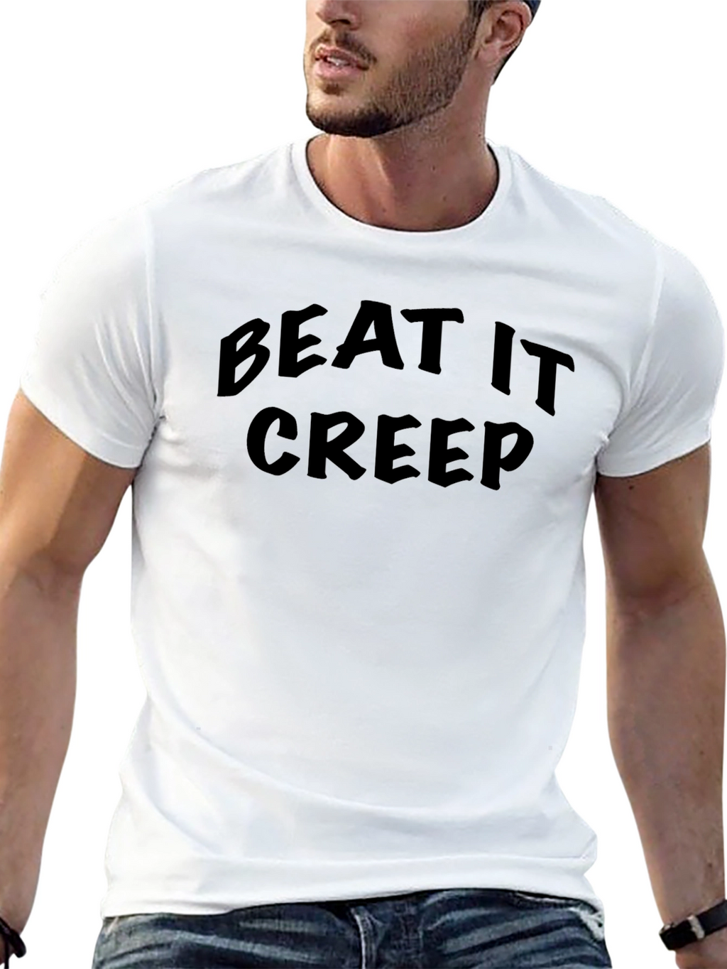 Beat It Creep T-Shirt - Bold Statement Tee